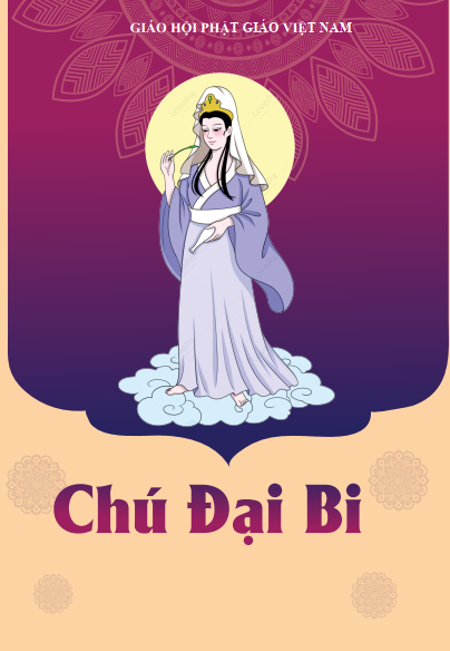 Kinh Chú Đại Bi 21 biến – Chữ to, Nét đậm, Khổ giấy A4.