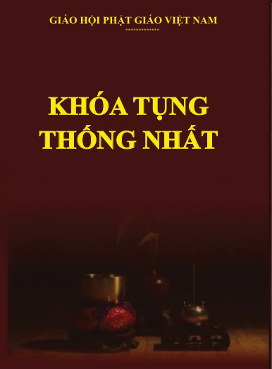 Khoá Tụng Thống Nhất – Chữ to, Nét đậm, Khổ giấy A4.